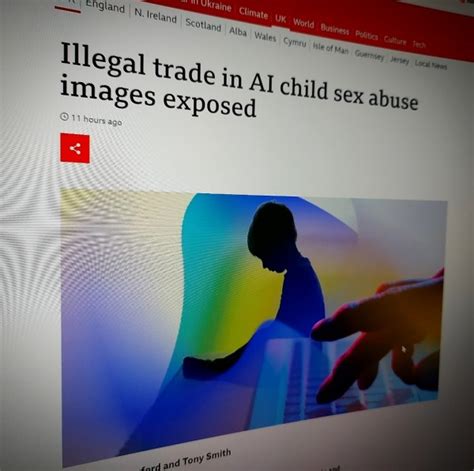 Illegal trade in AI child sex abuse images exposed .